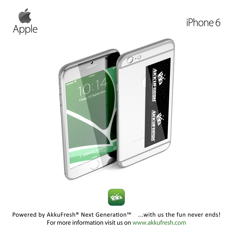 Install AkkuFresh® foil example 1